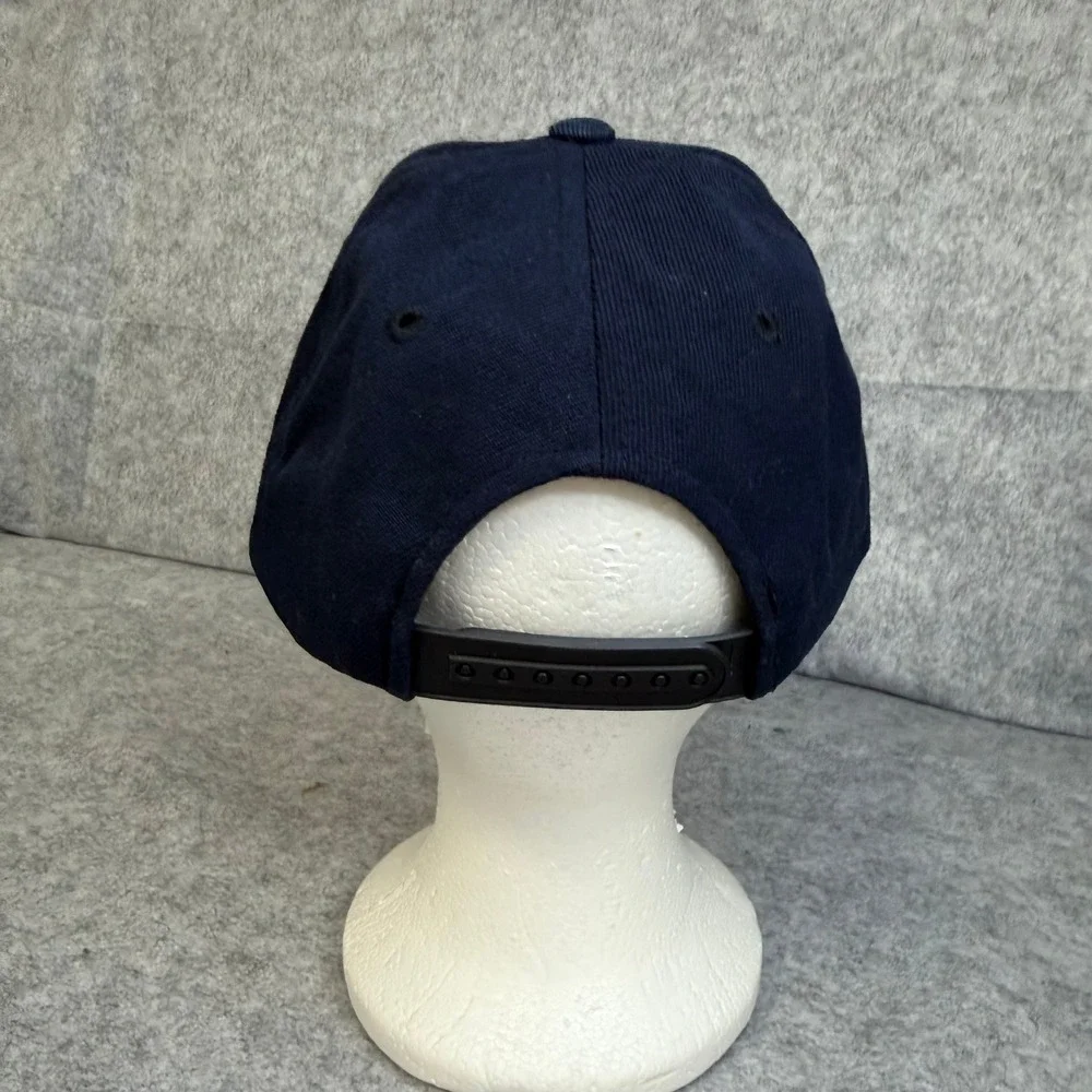 Puma New York Yankees Hat Navy Blue Snapback Baseball Cap NY Logo OSFA Wool Blnd